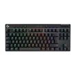 Clavier Gaming mécanique sans fil Azerty Logitech G PRO X TKL Lightspeed Noir