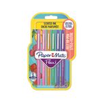 Set de 6 Stylos feutres Papermate Flair Couleurs assorties