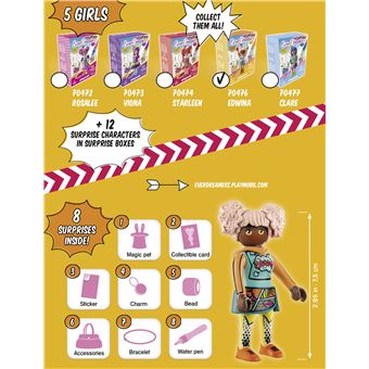 Playmobil Everdreamerz 70476 Edwina Le Monde de la BD