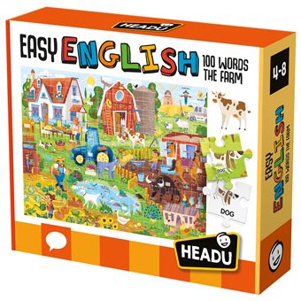 Jeu de culture générale Headu Anglais facile La ferme 100 mots