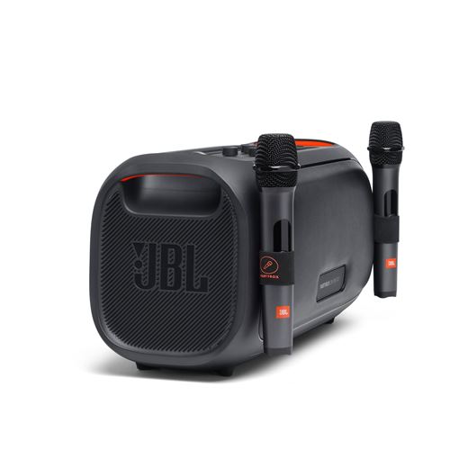 Enceinte highpower lumineuse BT JBL Partybox On The Go avec micro Noir -  Enceinte sans fil