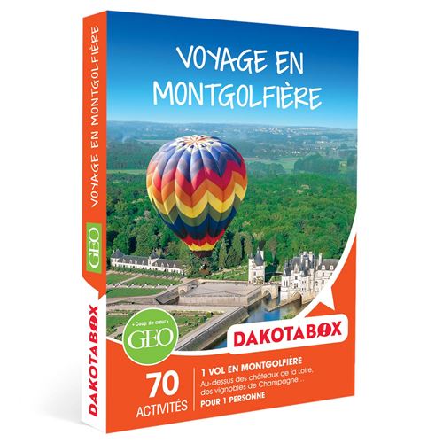 Coffret cadeau Smartbox Voyage en Montgolfière