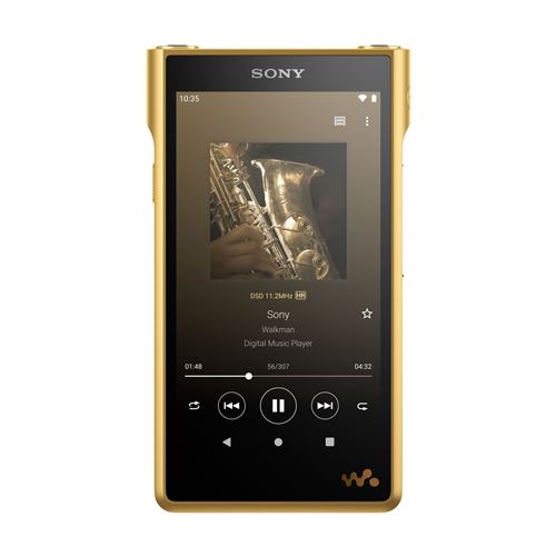 Lecteur Audio Walkman sans fil Bluetooth Sony NW-WM1ZM2 Série Signature Or