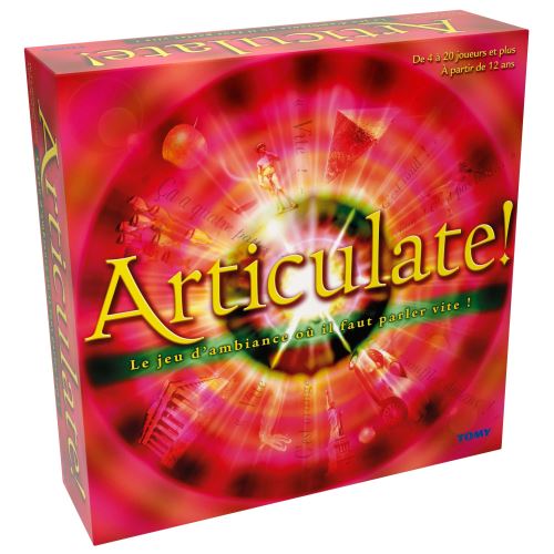 Jeu de soci&eacute;t&eacute; Tomy Articulate