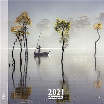 Calendrier Aquarupella Zen 2021 30 x 30 cm