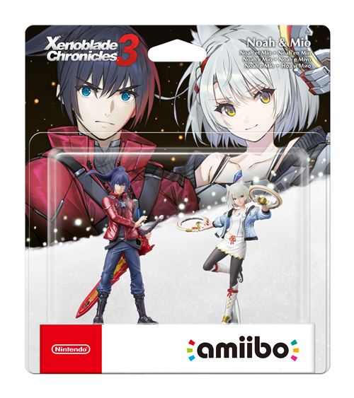 Figurine Amiibo Xenoblade Chronicles 3 - Noah et Mio