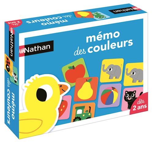 Mémo des couleurs Nathan