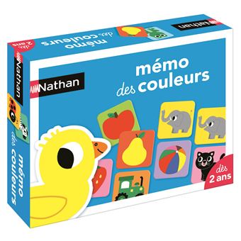 Mémo des couleurs Nathan