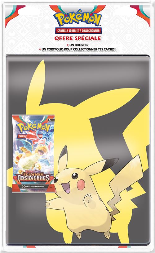 Booster Pokémon Écarlate Et Violet EV03 Sous Blister - Cartes à Collectionner - Pour Jeu Et Collection - 9