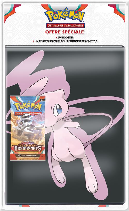 Coffret Pokémon EV03 : Pack Portfolio + Booster POKEMON : le coffret à Prix  Carrefour