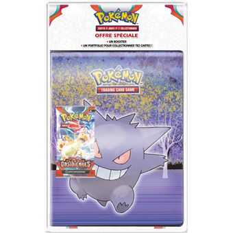 Carte à collectionner Pokémon EV03 Pack Portfolio et Booster