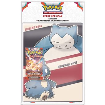 Carte à collectionner Pokémon EV03 Pack Portfolio et Booster