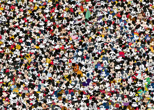 Puzzle 1000 Pièces Challenge Ravensburger Mickey Mouse