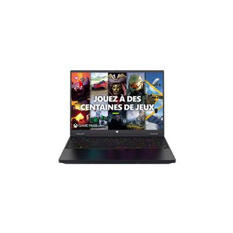 PC Portable Gaming Acer Predator Helios PH16-71-70HZ 16" WQXGA 240Hz Intel Core i7 16 Go RAM 512 Go SSD Nvidia GeForce RTX 4070 TGP 140W Noir Abyssal - 1
