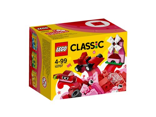 Lego® Classic 10707 Boîte De Construction Rouge