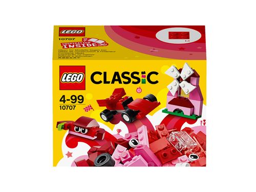 LEGO 10707 Classic - Boite De Construction Rouge 