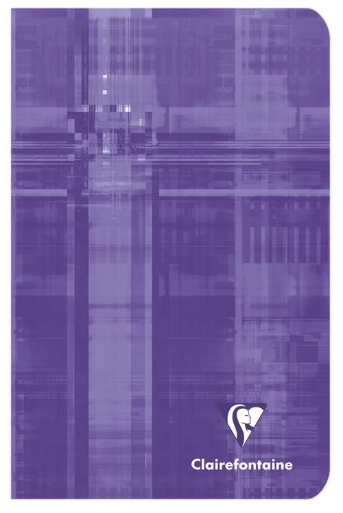 Carnet piqures Clairefontaine 11x17 grand carreaux 90g 96p