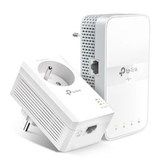 Kit CPL AV1000 Gigabit WiFi AC avec prise gigogne TP-LINK TL-WPA7617 Blanc - 1