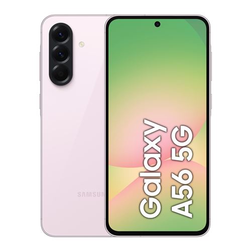 Smartphone Samsung Galaxy A56 6,7" 5G Nano SIM 256 Go Rose
