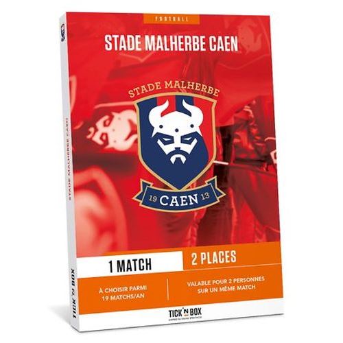 Coffret cadeau Tick nBox Stade Malherbe Caen