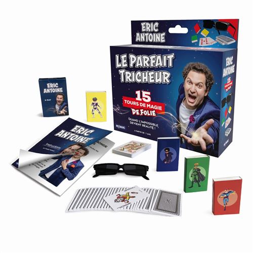 Coffret de magie Megagic le parfait tricheur Eric Antoine