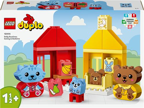 LEGO® DUPLO® 10414 Mes rituels quotidiens - Le repas et le coucher