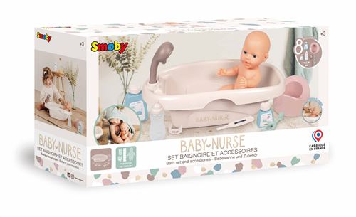 Set Baignoire et Accesoires Smoby