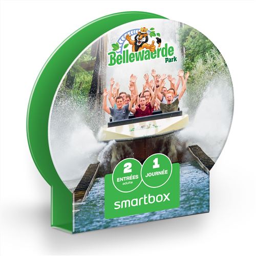 Coffret cadeau Smartbox Une journée au parc Bellewaerde pour 2 adultes