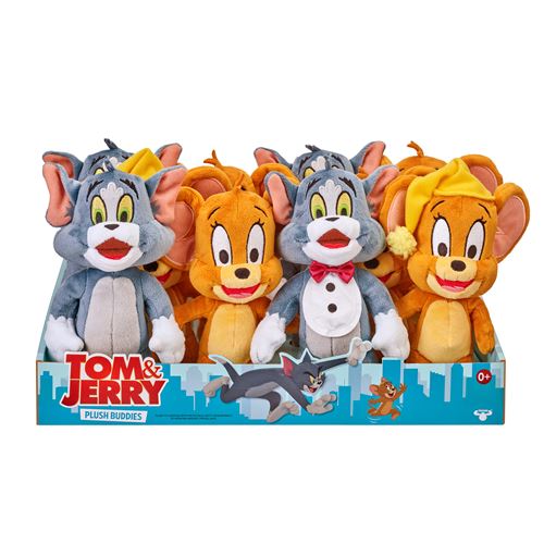 Peluches Tom et Jerry 20 cm Modèle aléatoire