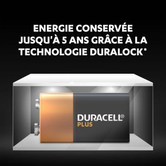 Duracell Plus Power MN1604 - Batterie 9V - Alcaline