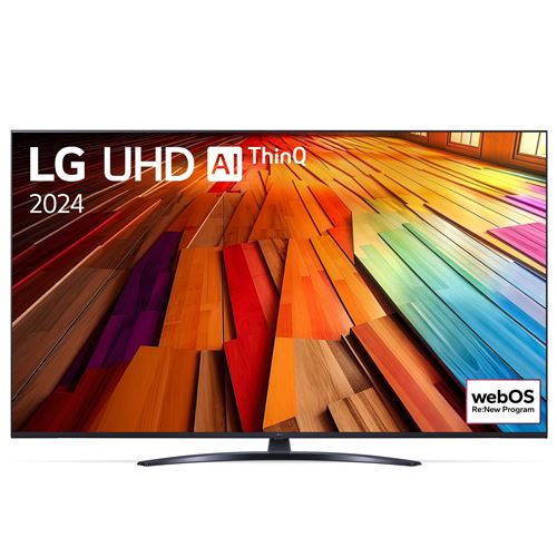 TV Led LG 65Ut81 164 Cm 4K UHD Smart TV 2024 Noir Et Bleu
