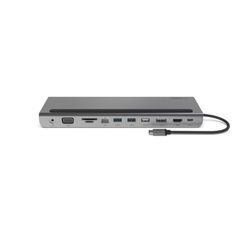 Staton d accueil USB-C Belkin Connect multiport 11-en-1 Noir