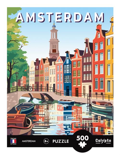 Puzzle 500 pièces SentoSphère Amsterdam