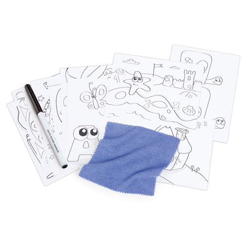 Smoby Table À Dessin Pour Enfants Bleu 028077 - Cahier de dessin
