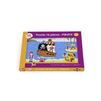 Puzzle 16 pièces Asa Toys Pirate