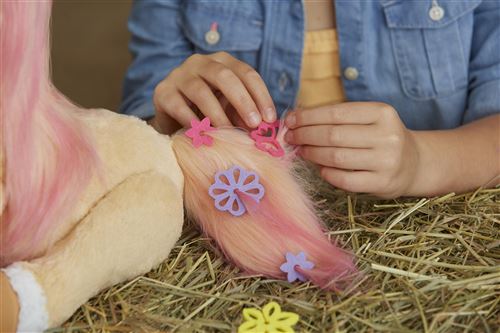 FurReal Cannelle Mon Poney Coquet – Peluche Électronique 35,5 Cm – 80 Sons, Réactions, 26 Accessoires – Dès 4 Ans