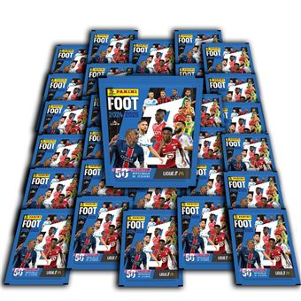 Carte à collectionner Panini Foot 2024-2025 Ligue 1 McDonald's Blister 12 pochettes + 2 offertes