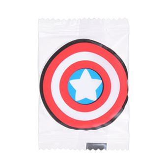 Serviette visage compressée Miniso Marvel Iron Man et Captain America