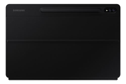 Etui Clavier Samsung Book Cover Keyboard Pour Samsung Galaxy Tab S7+ Noir
