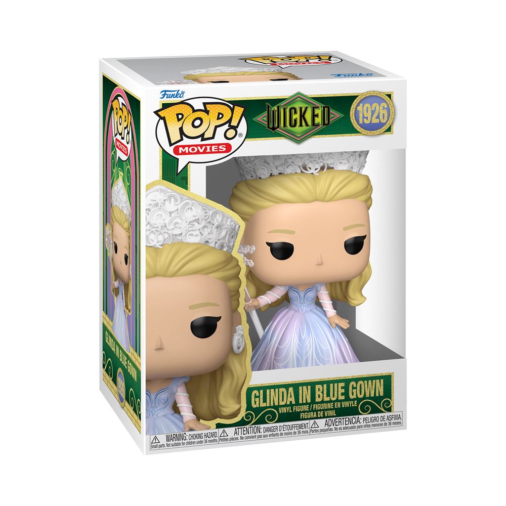 Figurine Funko Pop Movies Wicked Glinda in Blue Gown