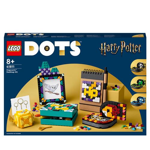 LEGO® Dots 41811 Ensemble de bureau Poudlard