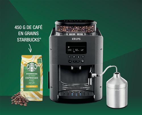  -30% sur la machine à café avec broyeur à grain Krups
