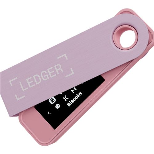 Cryptowallet Ledger Nano S Plus Rose pastel