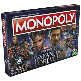 Jeu classique Hasbro Monopoly Black Panther 2