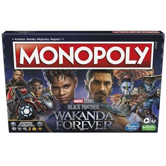 Jeu classique Hasbro Monopoly Black Panther 2