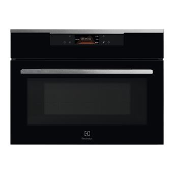 Four Encastrable Electrolux CombiQuick® Série 700 Flex KVLBE08X 1900 W Argent et Noir