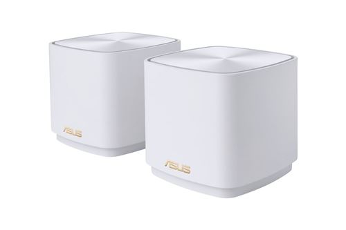 Système Wifi Fi 6 maillé Bi-bande Asus ZenWiFi XD4 AX1800 Blanc
