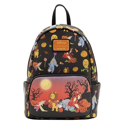 Mini sac à dos Funko Loungefly Disney Winnie The Pooh Halloween Group