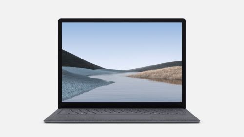 Microsoft Surface Laptop 3 – Pc Ultra-Portable (Écran 13 Pouces, Intel Core I5, 8Go De Ram, 256Go De Stockage Ssd) – Platine (Finition Alcantara)