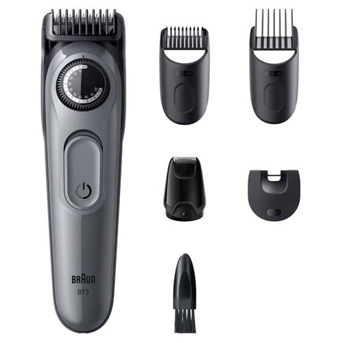 Tondeuse Barbe Braun Bt3560 Gris